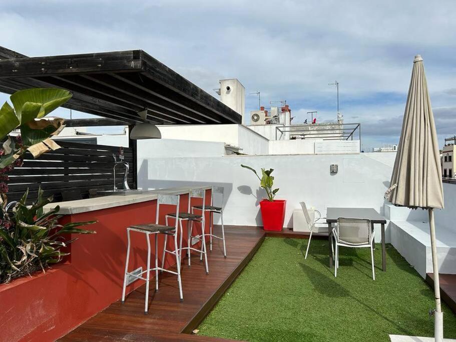 Hispalis Atico Santa Cruz Sevilla Exterior foto